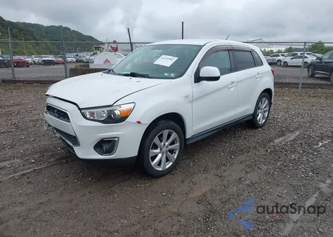 2014 Mitsubishi Outlander Sport Es from USA, damaged, VIN 4A4AR3AU0EE023441